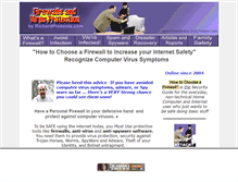 Tablet Screenshot of firewalls-and-virus-protection.com